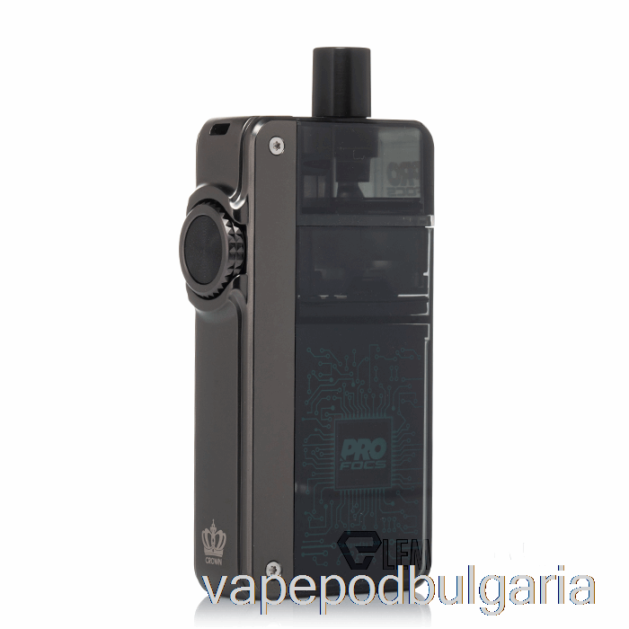 Vape 10000 Дръпки Uwell Crown B 35w Pod System Iron Grey